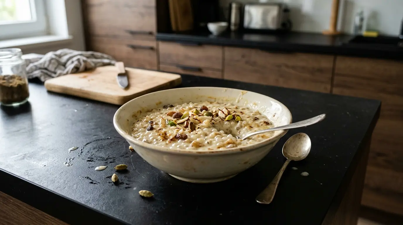 Pudding indien de tapioca au cardamome